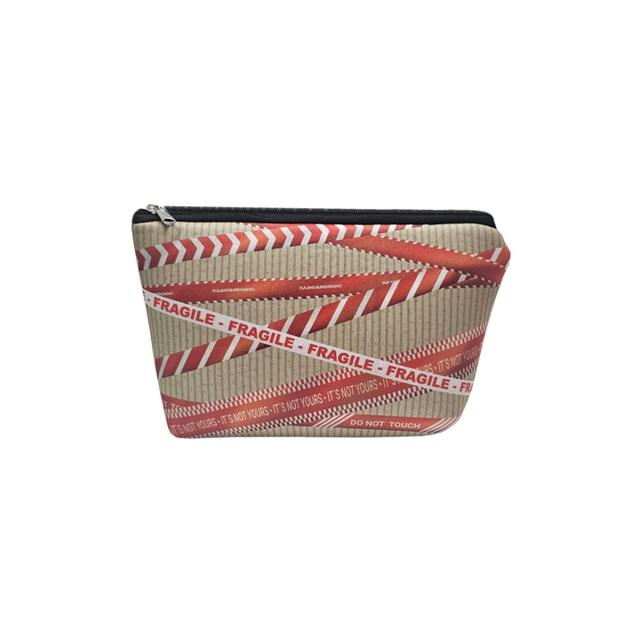CARTUCHERA SIMPLE SIMIL NEOPREN / NECESER - FRAGIL